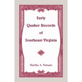 Early Quaker Records of Southeast Virginia - Paperback