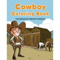 Cowboy Coloring Book: The Rodeo Edition with Horses - Paperback