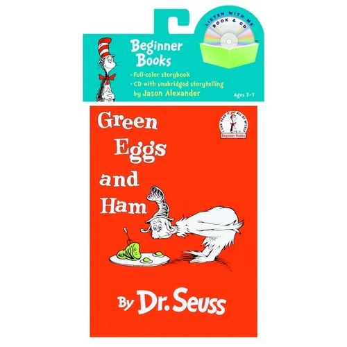 Green Eggs and Ham Book & CD [With CD] - Paperback