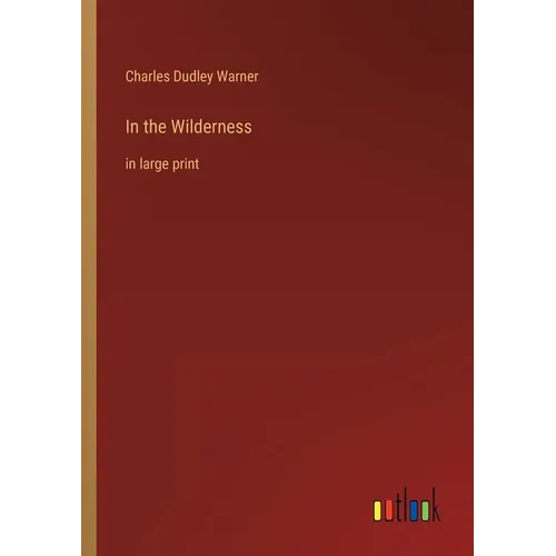 In the Wilderness: in large print - Paperback