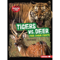 Tigers vs. Deer: Food Chain Fights - Paperback