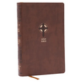 Nrsvce Sacraments of Initiation Catholic Bible, Brown Leathersoft, Comfort Print - Imitation Leather