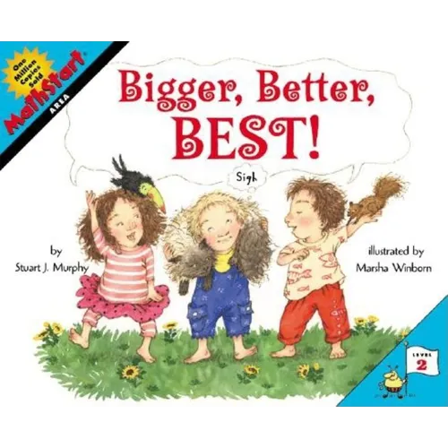 Bigger, Better, Best!: Mathstart Level 2: Area - Paperback