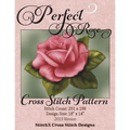 Perfect Rose Cross Stitch Pattern - Paperback