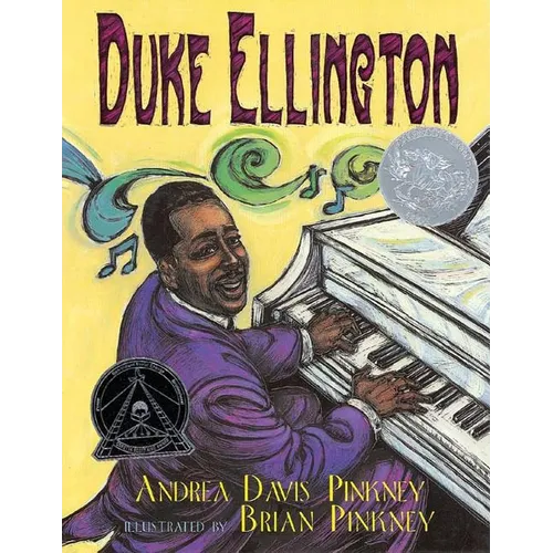 Duke Ellington: The Piano Prince and His Orchestra (Caldecott Honor Book) - Paperback