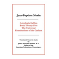 Astrologia Gallica Book 25 - Paperback