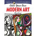 Color Your Own Modern Art Paintings - Paperback