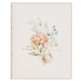 KJV Note-Taking Bible LP Faux Leather Hc White Floral - Leather
