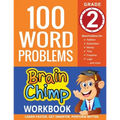100 Word Problems: Grade 2 Math Workbook - Paperback
