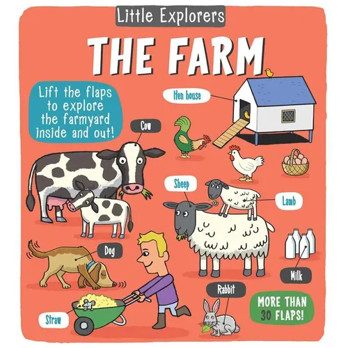 Little Explorers: The Farm - Hardcover