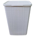 YBM Plastic Laundry Hamper (White)