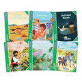 Jolly Phonics Folktales Green Readers (Level 3) Complete Set (1-6): In Print Letters (American English Edition) - Paperback