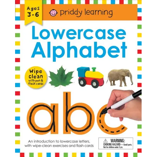 Lowercase Alphabet (Wipe Clean Workbook): An Introduction to Lowercase Letters with Practical Exercises to Do Again and Again - Spiral