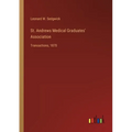 St. Andrews Medical Graduates' Association: Transactions, 1870 - Paperback