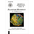 Planetary Materials - Paperback