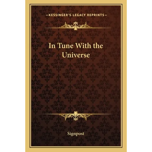 In Tune With the Universe - Paperback
