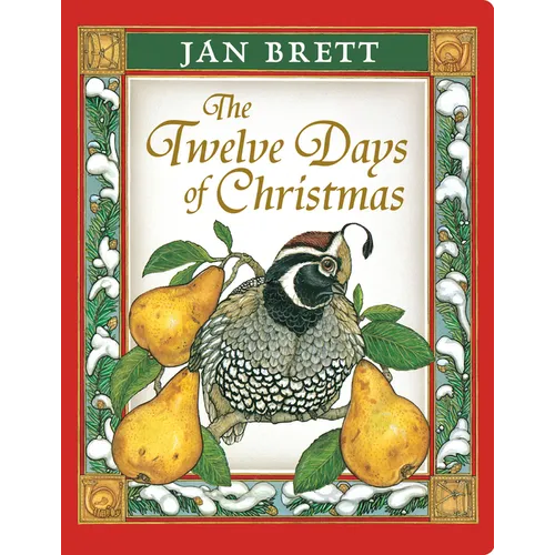 The Twelve Days of Christmas (Oversized Lap Board Book) - Board Book