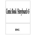 Comic Book / Storyboard v3: 50 Pages 8.5" X 11" - Paperback