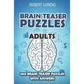 Brain Teaser Puzzles Adults: Walls Puzzles - 200 Brain Puzzles with Answers - Paperback