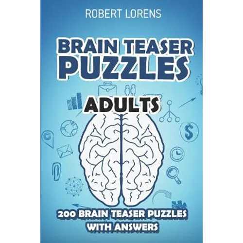 Brain Teaser Puzzles Adults: Walls Puzzles - 200 Brain Puzzles with Answers - Paperback