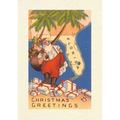 Vintage Lined Notebook Christmas Greetings from Florida - Paperback