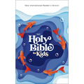 Nirv, Outreach Bible for Kids, Paperback, Blue - Paperback