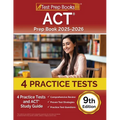 ACT Prep Book 2025-2026: 4 Practice Tests and ACT Study Guide [9th Edition] - Paperback
