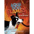 Aqua Dog Flames - Hardcover