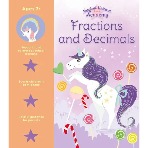 Magical Unicorn Academy: Fractions and Decimals - Paperback