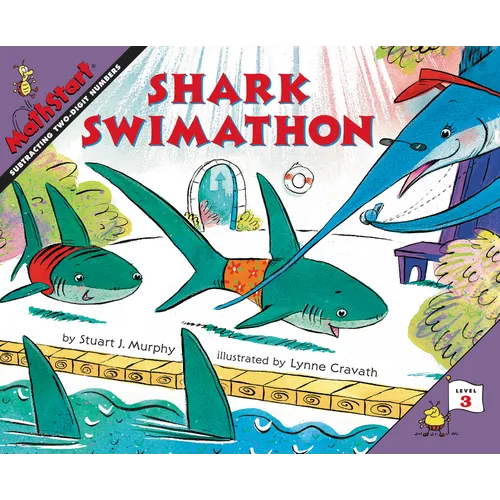 Shark Swimathon: Mathstart Level 3: Subtracting 2-Digit Numbers - Paperback