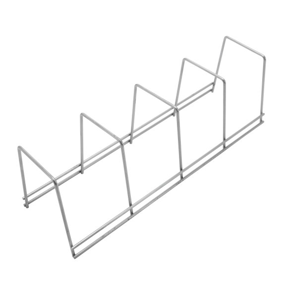 Ybm 4 Section Plate Rack Shelf Organizer