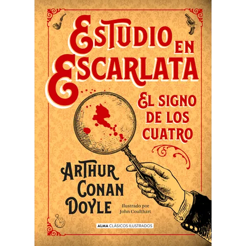 Estudio En Escarlata: El Signo de Los Cuatro - Hardcover