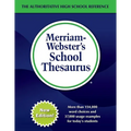 Merriam-Webster's School Thesaurus - Hardcover
