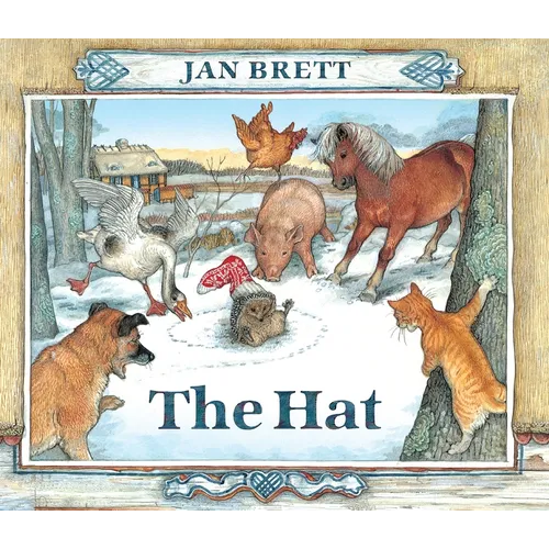 The Hat (Oversized Lap Board Book) - Board Book