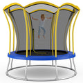 10 Feet Unique Flower Shape Trampoline with Galvanized Steel Frame