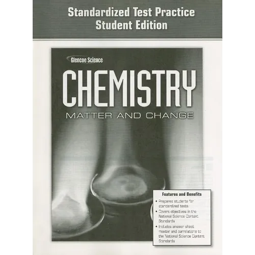 Chemistry: Matter & Change, Standardized Test Practice Workbook, Student Edition - Paperback