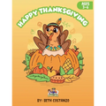 Thanksgiving Activity Workbook For Kids! - Paperback