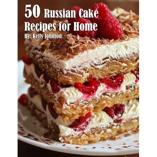 50 Russian Cake Recipes for Home - Paperback
