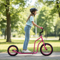 Youth Scooter with Adjustable Handlebar and 16/14-Inch Inflatable Wheels for Age 8+ Years Old