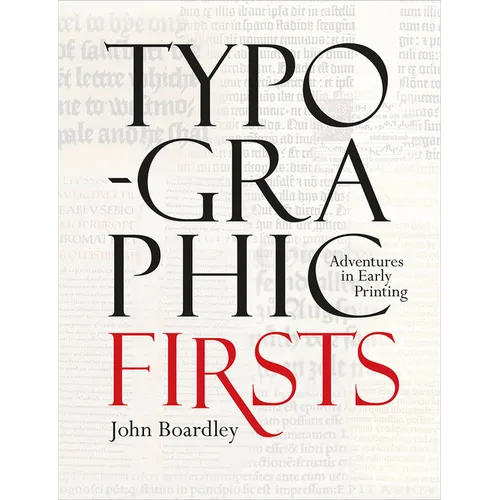 Typographic Firsts - Hardcover