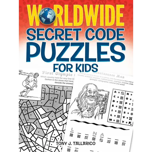 Worldwide Secret Code Puzzles for Kids - Paperback
