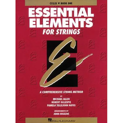 Essential Elements for Strings Book 1 (Original Series) Cello Method for Beginners Learn Instrument Position, Fingerings, Bowing Techniques, Music The - Paperback