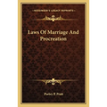 Laws Of Marriage And Procreation - Paperback