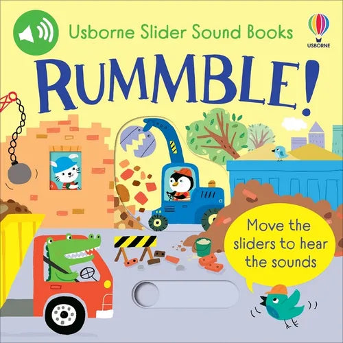 Slider Sound Books: Rummble! - Board Book