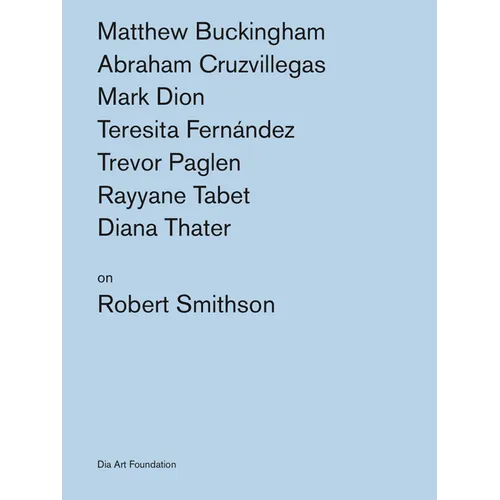 Artists on Robert Smithson - Paperback