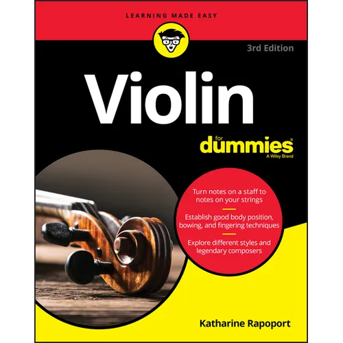 Violin for Dummies: Book + Online Video and Audio Instruction - Paperback