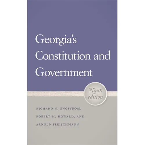 Georgia's Constitution and Government - Paperback