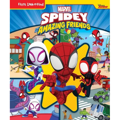 Disney Junior Marvel Spidey and His Amazing Friends: First Look and Find - Library Binding