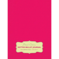 Large 8.5 x 11 Dotted Bullet Journal (Pink #17) Hardcover - 245 Numbered Pages - Hardcover