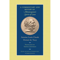 A Commentary and Review of Montesquieu's Spirit of Laws - Hardcover